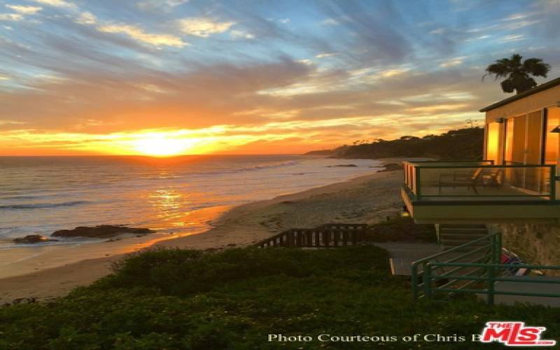 Sunset on the Beach