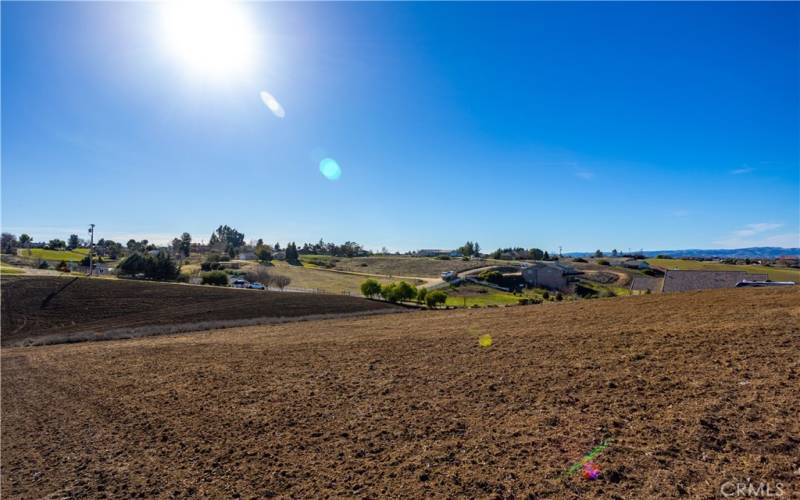 View From High Point At Northeast Corner Of Property