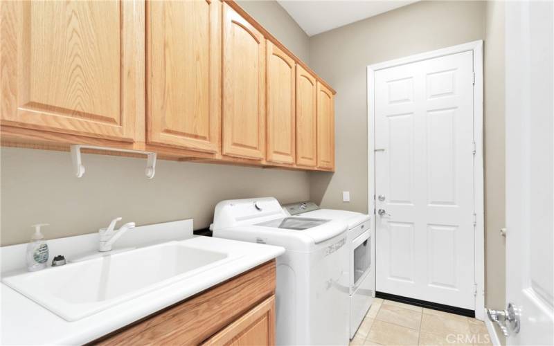 Indoor Laundry with Sink