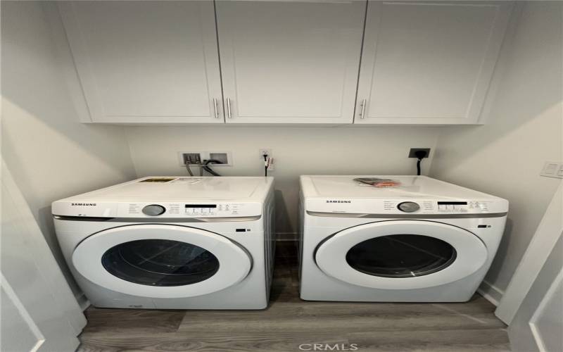 Laundry Room with brand new appliances