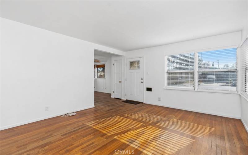 Living room toward front door