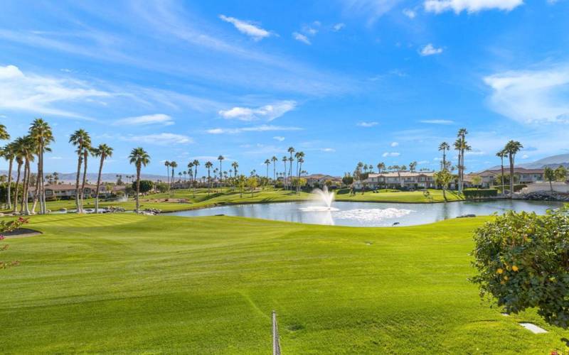 Lake, Fairway and Mountain Views