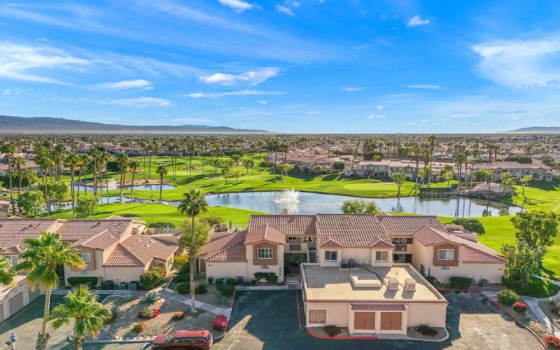 Lake, Fairway and Mountain Views