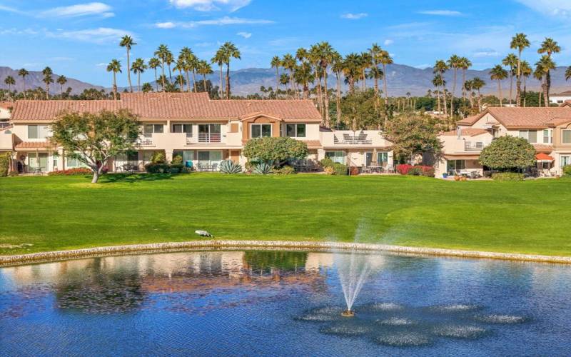 Lake, Fairway and Mountain Views