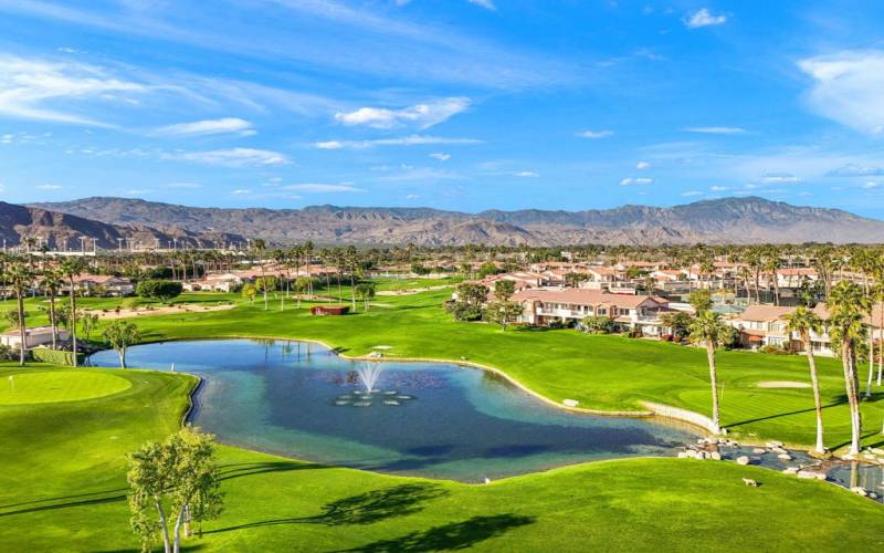 Lake, Fairway and Mountain Views