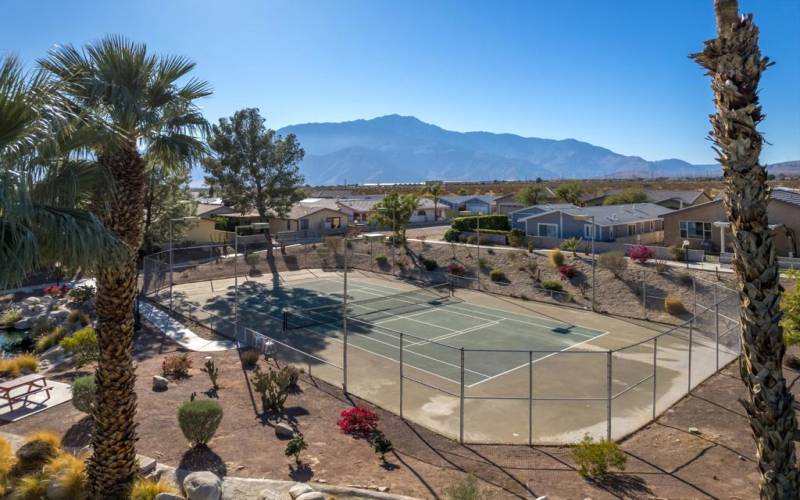 Lighted Tennis Courts