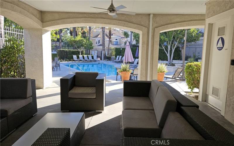 Sitting Area Poolside