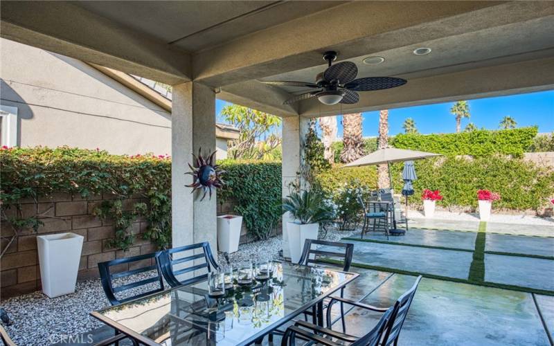 Back Yard w Covered Patio