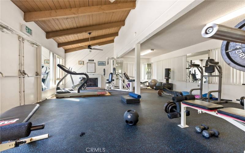 Enjoy the convenience of a fully equipped gym right in your community!
