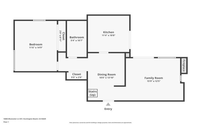 1st Floor Plan!
