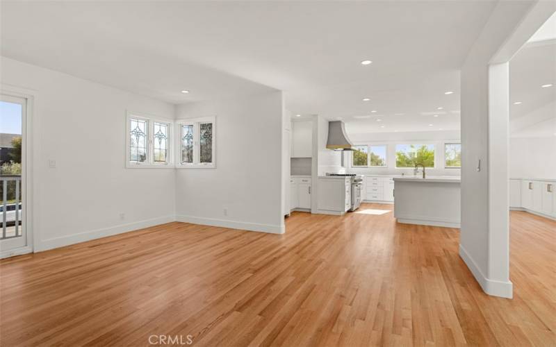 Dining Room Open to kitchen