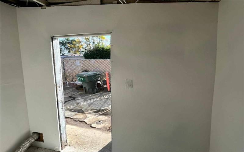 laundry room interior