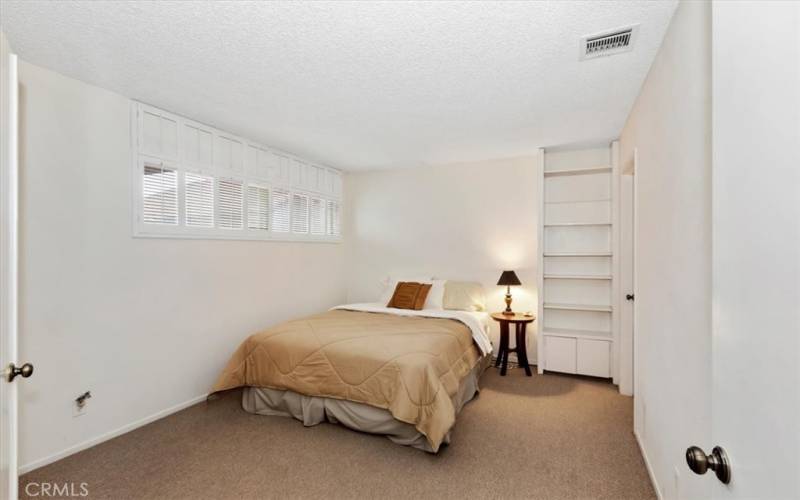 Large secondary bedroom with walk in closet