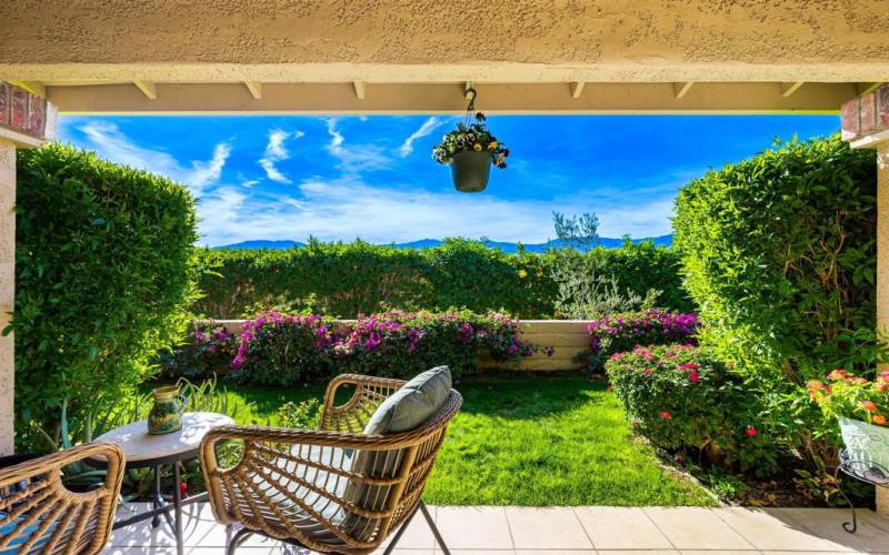 Patio View of South Mountains