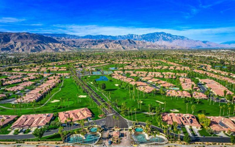 Aerial View of Chaparrel Golf Course