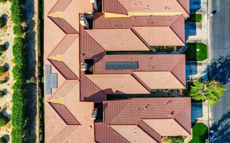 Birdseye View with Solar