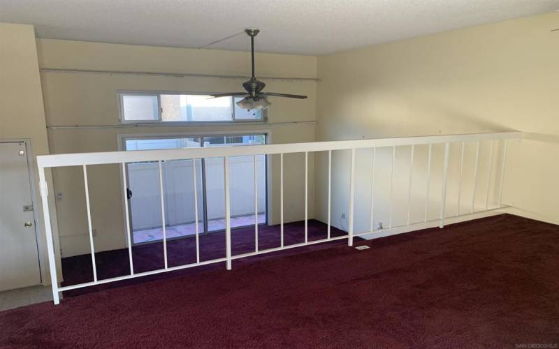 Dining Room overlooking Living Room