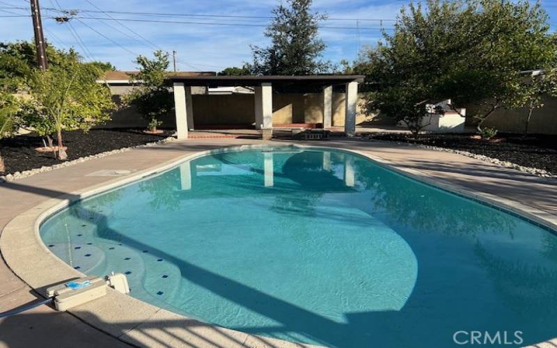 Beautiful swimming pool

spring and summer fun and entertaining area with Bar-B-Q area.