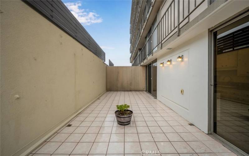 Private Patio for the Home