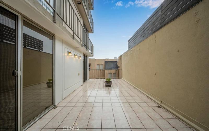 Private Patio for the Home