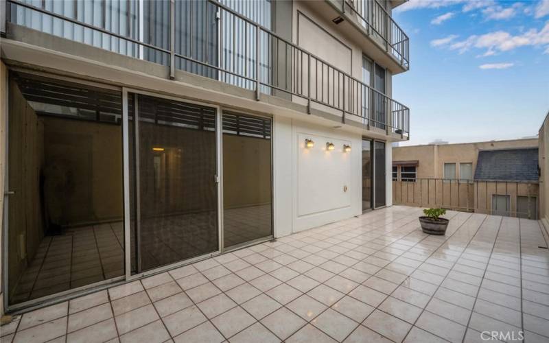 Private Patio for the Home