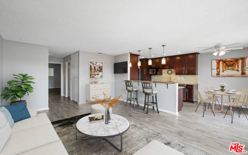 Remodeled -cabinets are now white