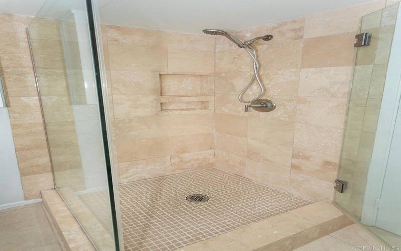 PRIMARY BATH W/WALK IN SHOWER