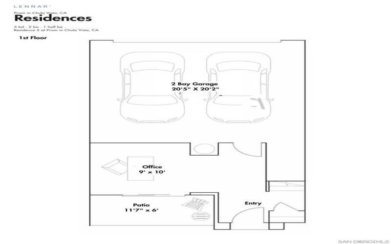 1st Floor Plan