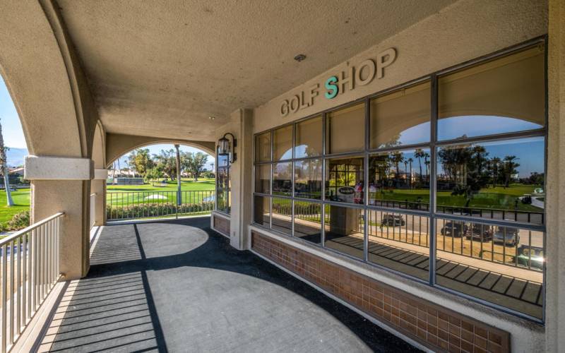 Golf shop