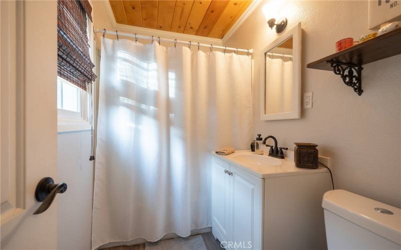 2nd bathroom w/bathtub