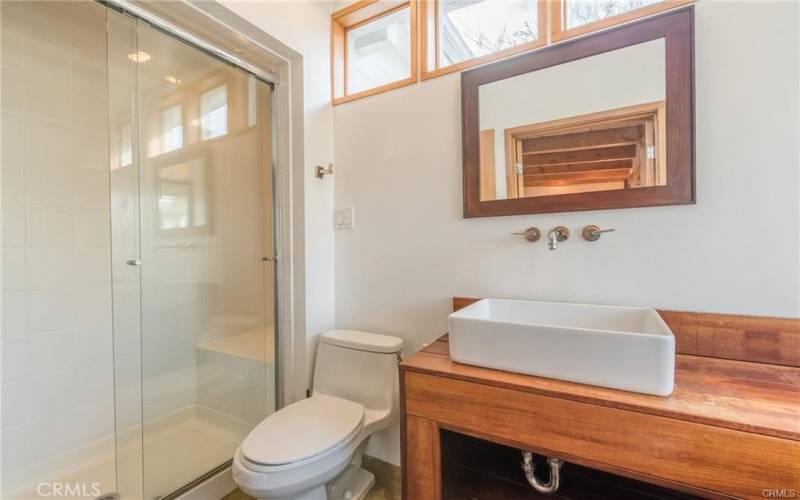 Master bathroom with separate shower & tub