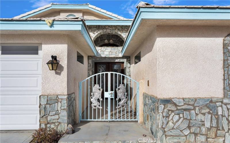 Gated front Entry