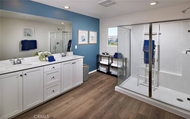 MODEL HOME PRIMARY BATH