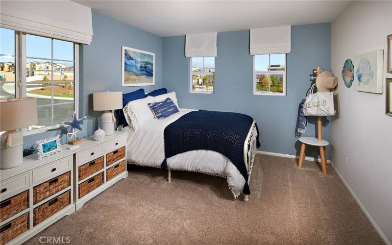 MODEL HOME BEDROOM