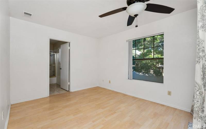 This is the secondary bedroom with bathroom en suite.