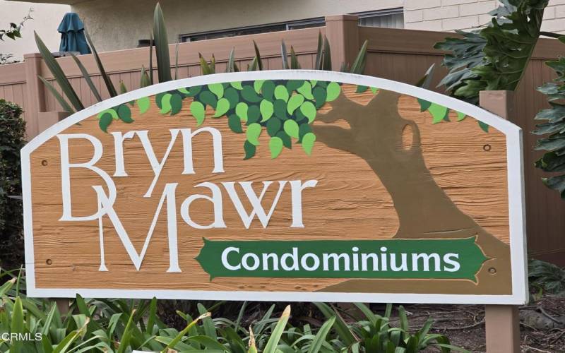 Bryn Mawr sign