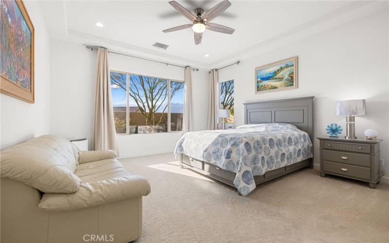 Primary Bedroom with Mountain Views