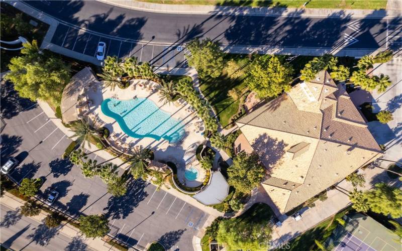 North Clubhouse and Pool/Spa area