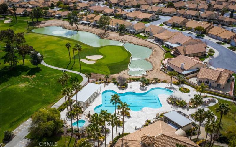 Main Clubhouse Pool and Spa