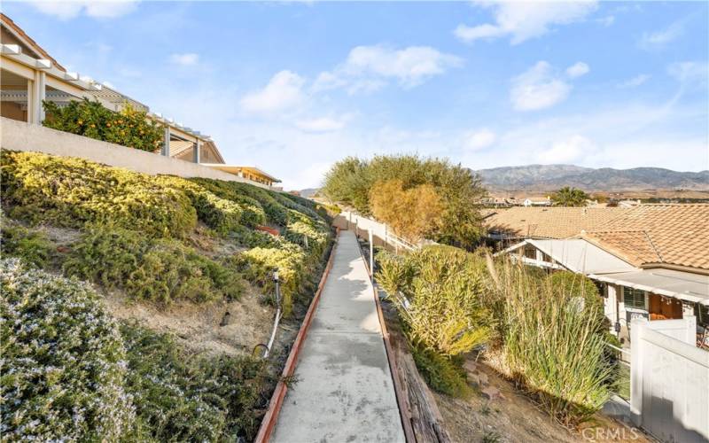 Beyond the Vinyl Fence is a Tiered Viewing Deck