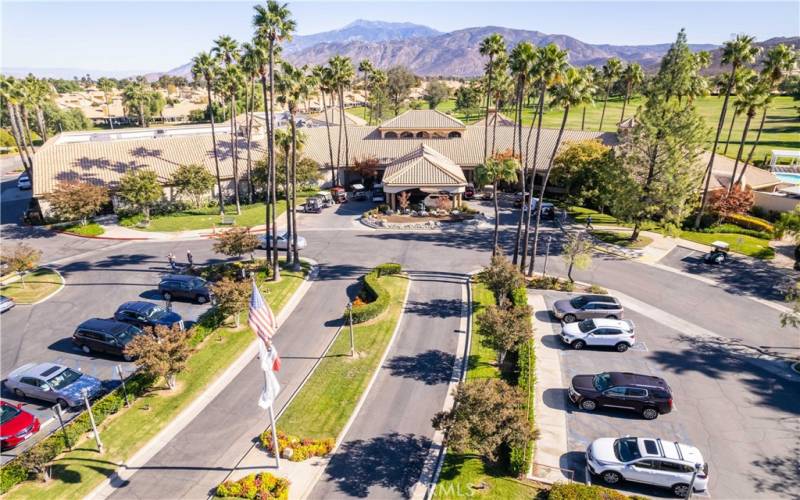 Main Clubhouse Parking Lot