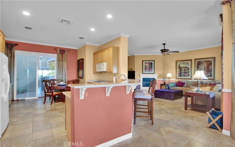 Kitchen and Dining Area