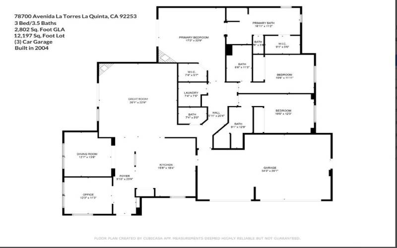 Cubi Casa Floorplan Sketch