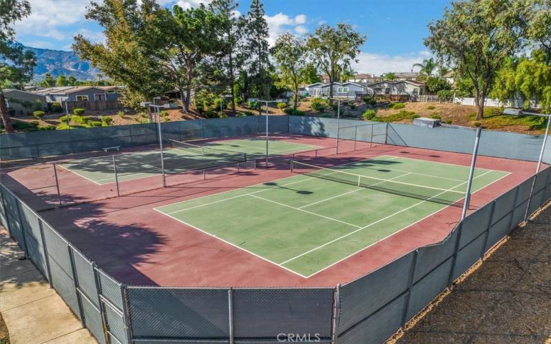 Tennis courts and soon to have pickle ball.