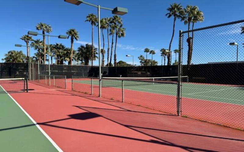 Tennis courts