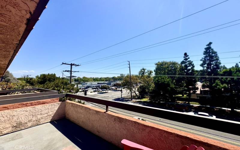 View to the southeast from the great room balcony