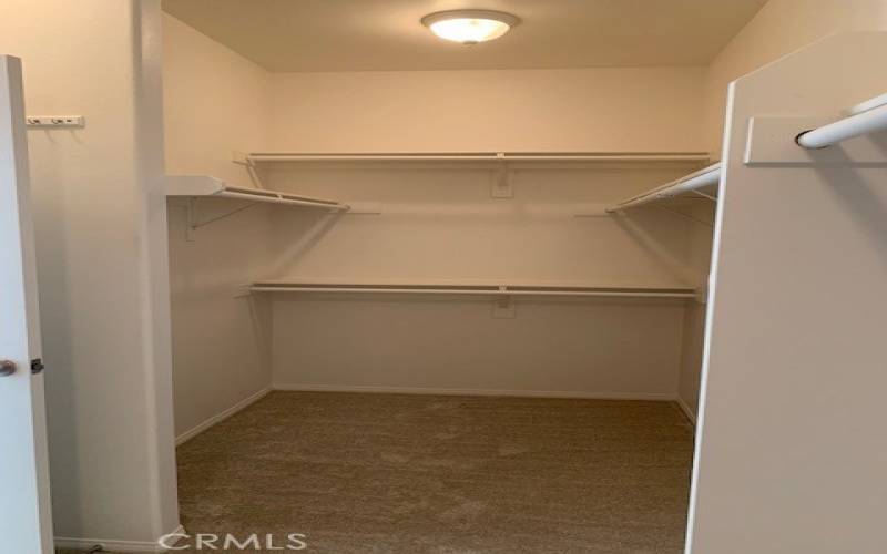 Primary Walk-in Closet