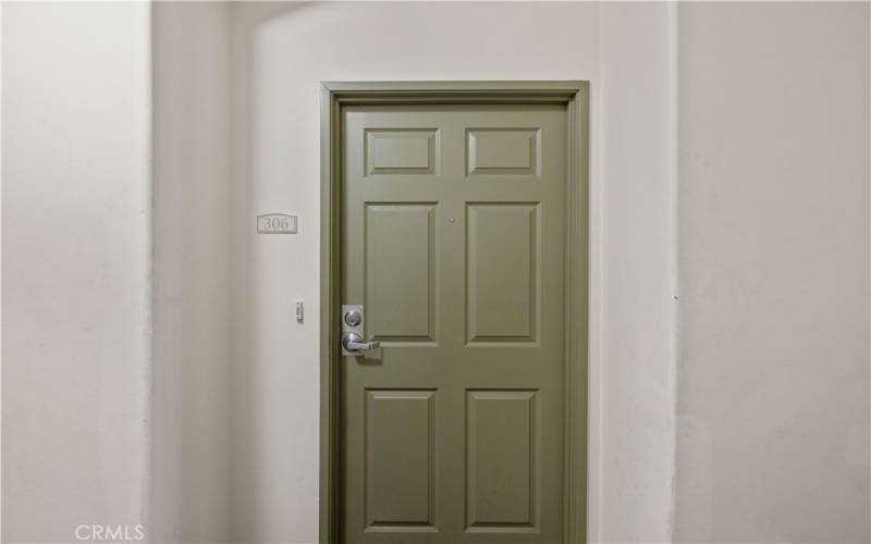 Apartment door