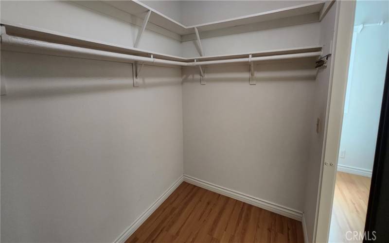 Primary Walk in Closet