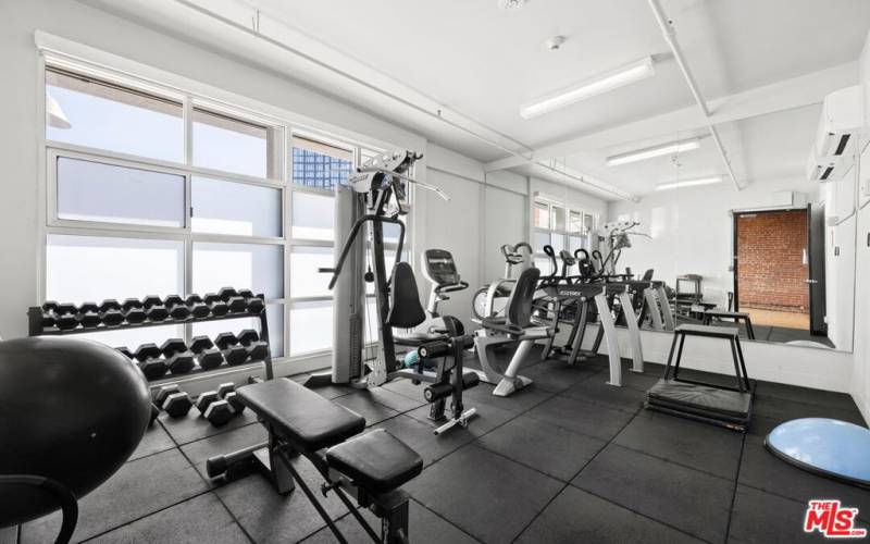 Building fitness room